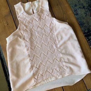 BEAUTIFUL! Blush High Neck Blouse